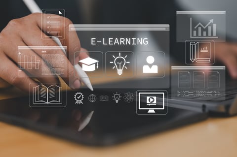 E-learning education platform online course
